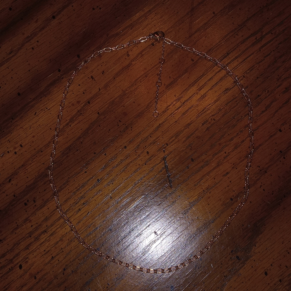 Gold Tone Vintage Chain Necklace - Picture 5 of 6
